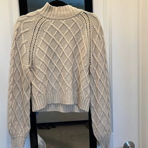 American Eagle Mock Neck Sweater